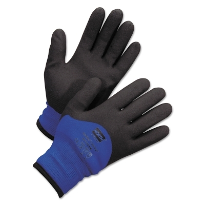 GLOVES WINTER PVC ON NYLON